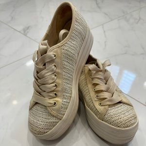 Keds X Kate Spade New York Triple Up Woven Platform Sneaker - Women's, Size 6